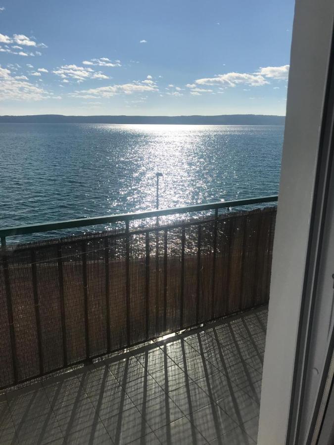 Meerblick Apartment Kastela Bagian luar foto